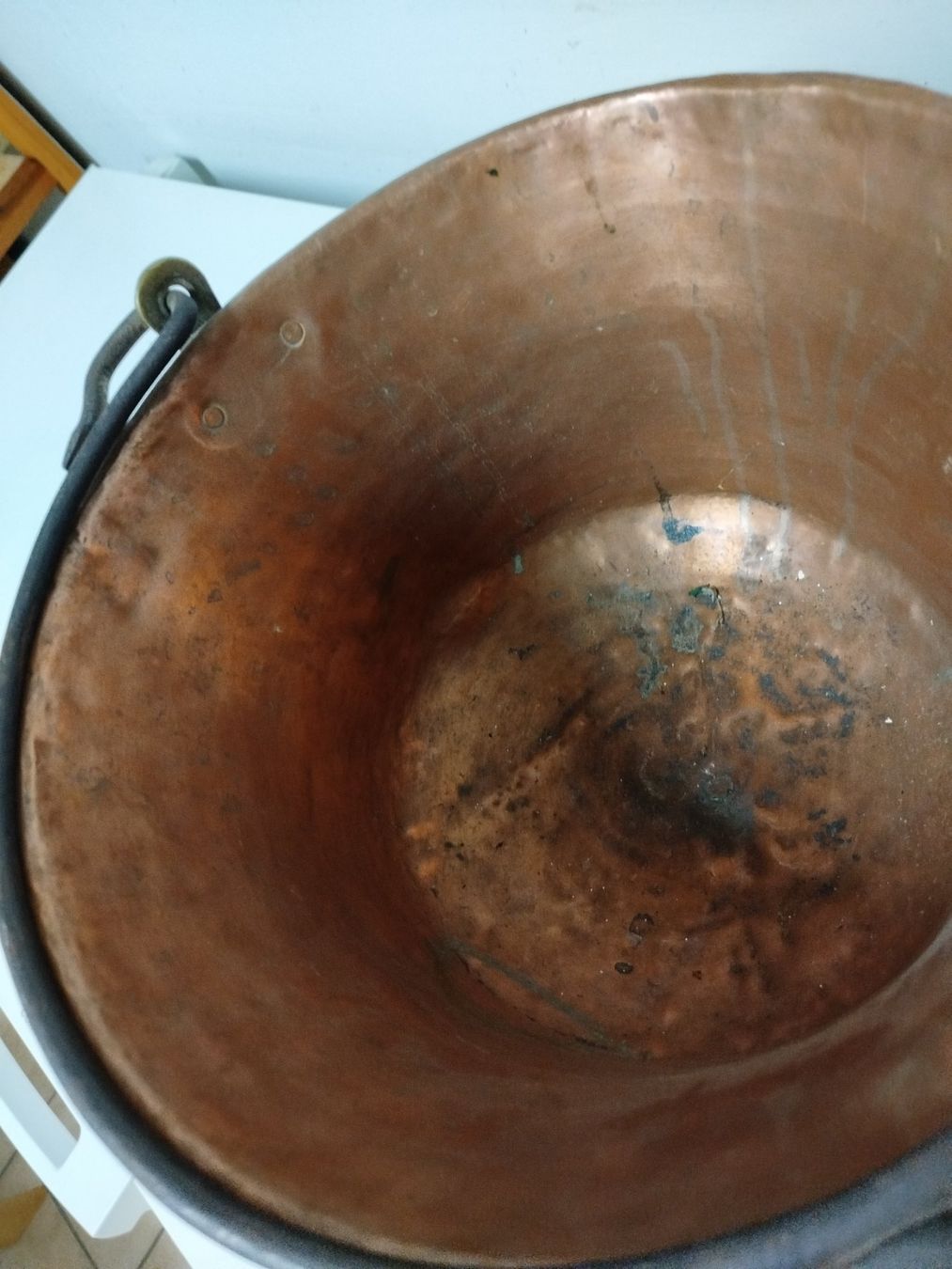 Casseroles: Grande paiolo in rame – D'occasion à Ligornetto par Tasani007 1
