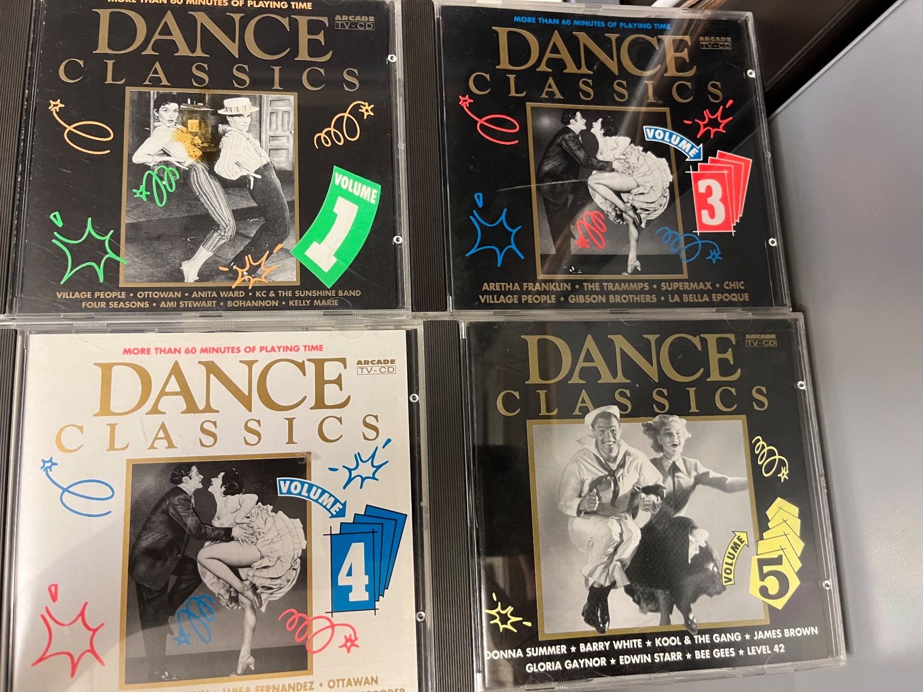 CD: Dance Classics Vol. 1, 3, 4 und 5 - HA11F+ – Usato da Küsnacht ZH venduto da swisssales.net