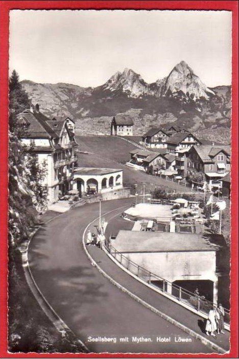 Cartoline postali: SEELISBERG HOTEL LÖWEN – Usato da Grüningen venduto da Kartenlaube