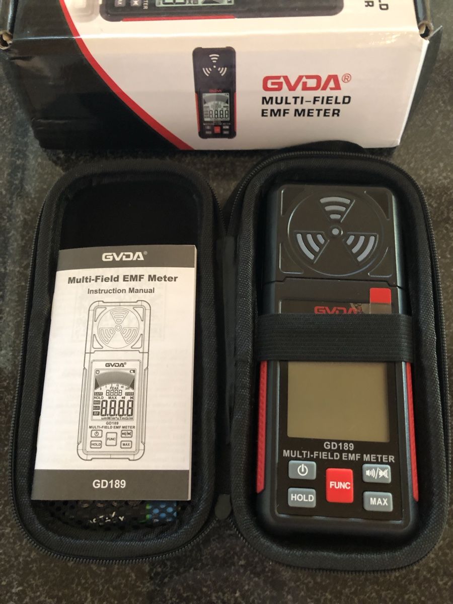 Misurare: GVDA GD189 EMF Meter - Multi-Field Messgerät, neu – Nuovo (secondo la descrizione) da Zweidlen venduto da Maerliharo_57 6
