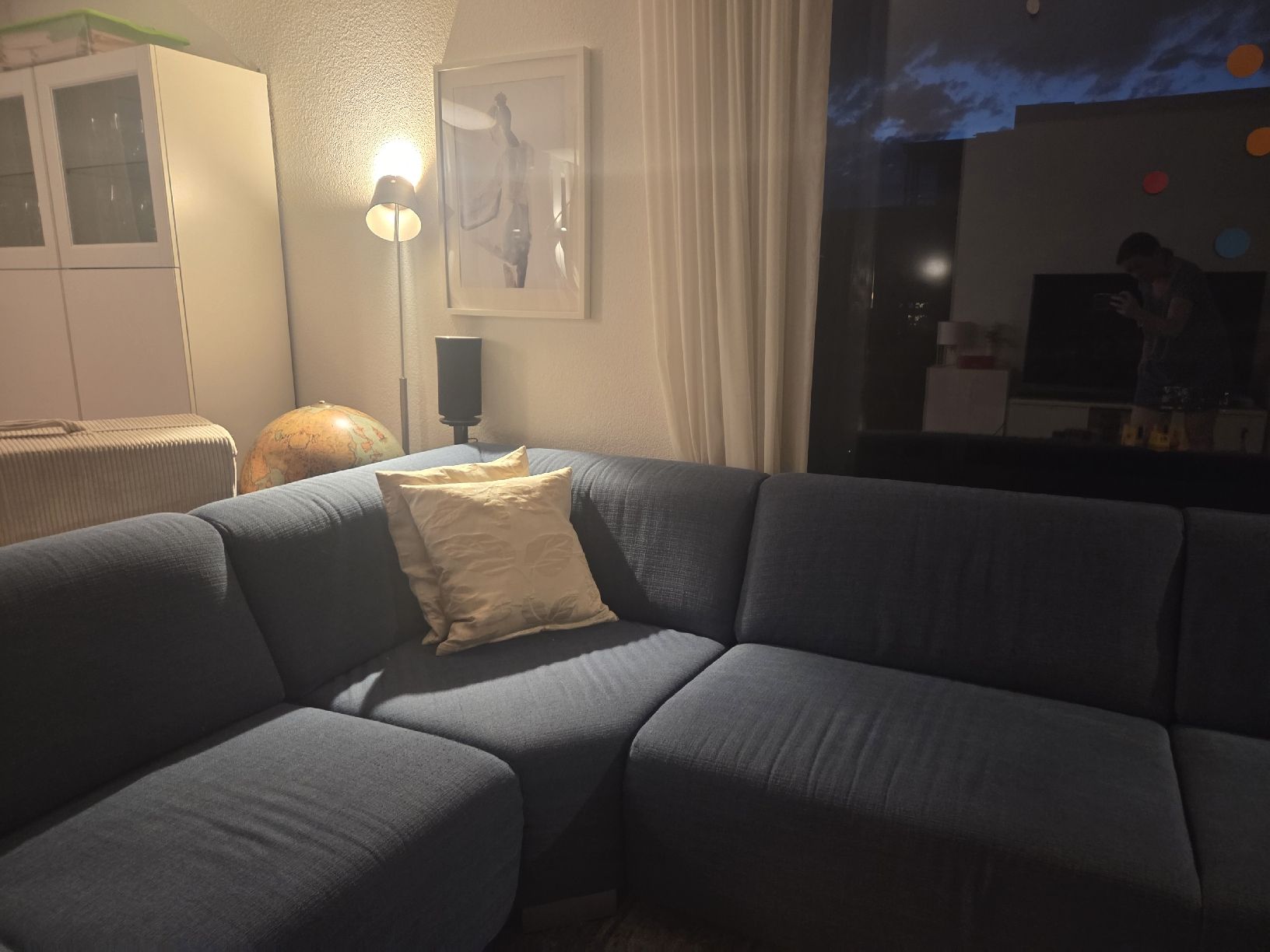 Micasa Sofas: Ecksofa dunkelblau  – D'occasion à Wallisellen par roo_9w5j 2