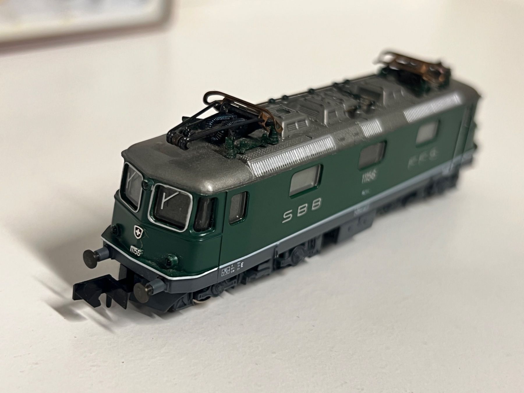 Arnold Modelleisenbahnen: Arnold 2409 Spur N SBB Re4/4 11156 – Gebraucht aus Neuenhof von ludovicco 2