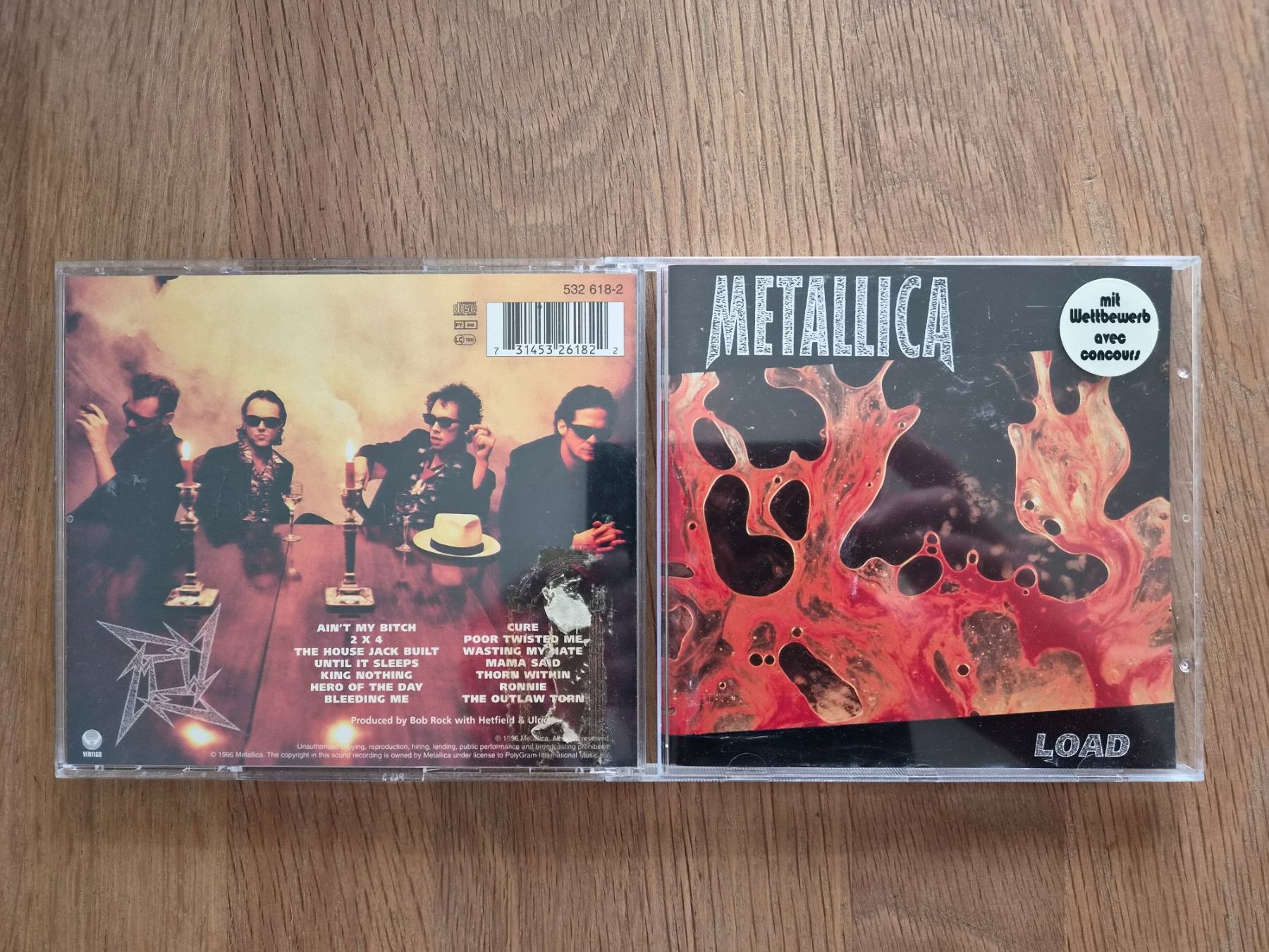 CDs: CD Matallica - Load, 1996 – Gebraucht aus Nebikon von Harley-Davidson01