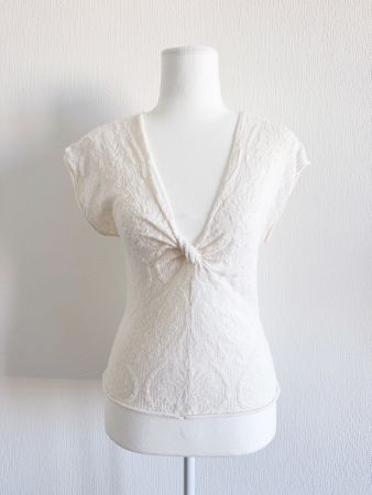 T-shirt crème