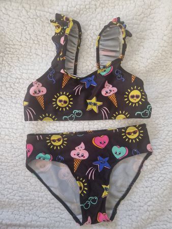 H&M Bikini mit niedlichem Aufdruck Gr. 122/128