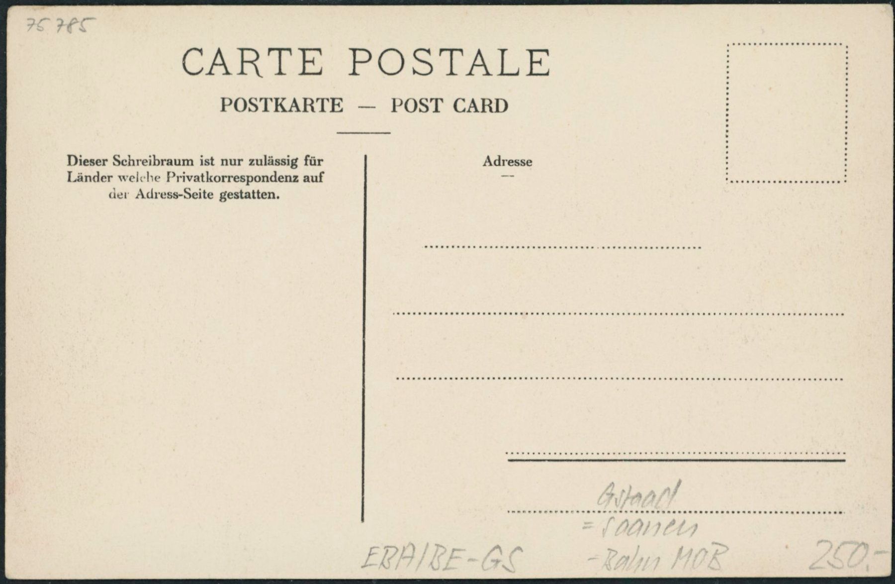 Cartoline postali: BE Gstaad - Bahnhof - Bahn MOB - Saanen – Nuovo (secondo la descrizione) da Schindellegi venduto da masutka7 1