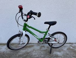 Leichtes Kindervelo woom 3 (Grün) 2.Gang Automatik