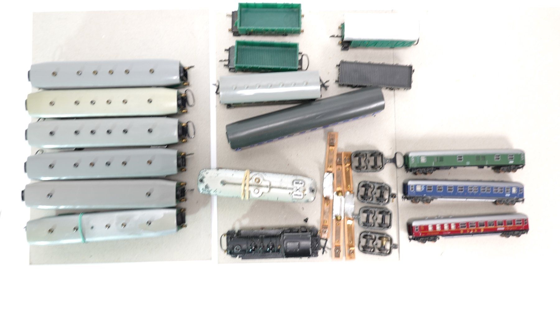 Wesa Modellini di ferrovie: e69 Wesa Konvolut Rollmaterial Bastelset | Bastelware – Usato da Thun venduto da evinka_gmbh 8