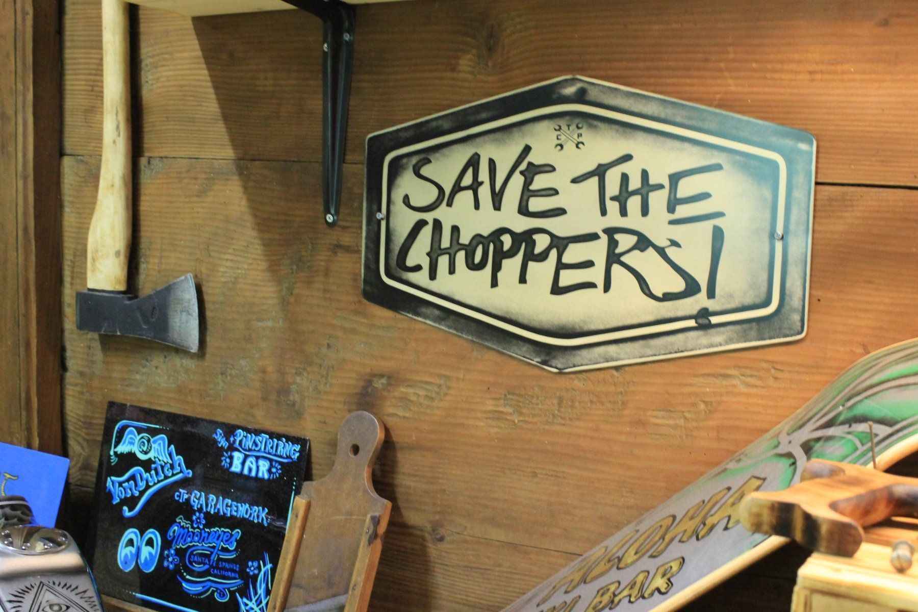 Insegne: Save the Choppers ! Blechschild!, Harley – Nuovo (secondo la descrizione) da Willisau venduto da Pzm81 2
