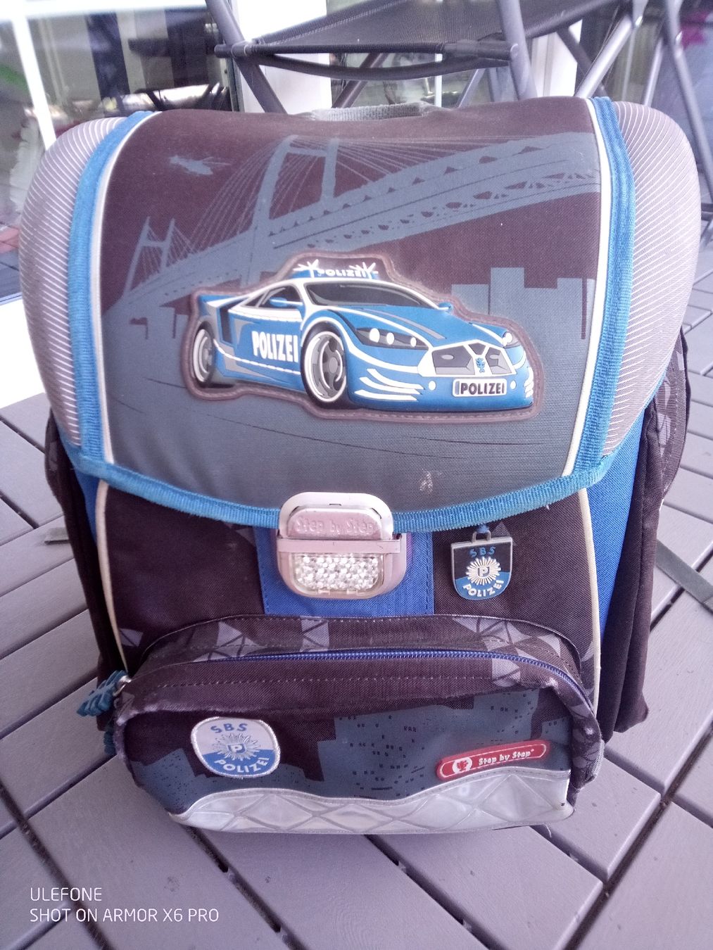 Step by Step Borse & Zaini: Step by Step Polizei Schulthek mit Schultüte – Usato da Volketswil venduto da Car1 2
