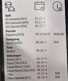 Tutti pezzi di ricambio auto: Bosch Aerotwin A 102S Scheibenwischer – Usato da Chur venduto da danielac1 2