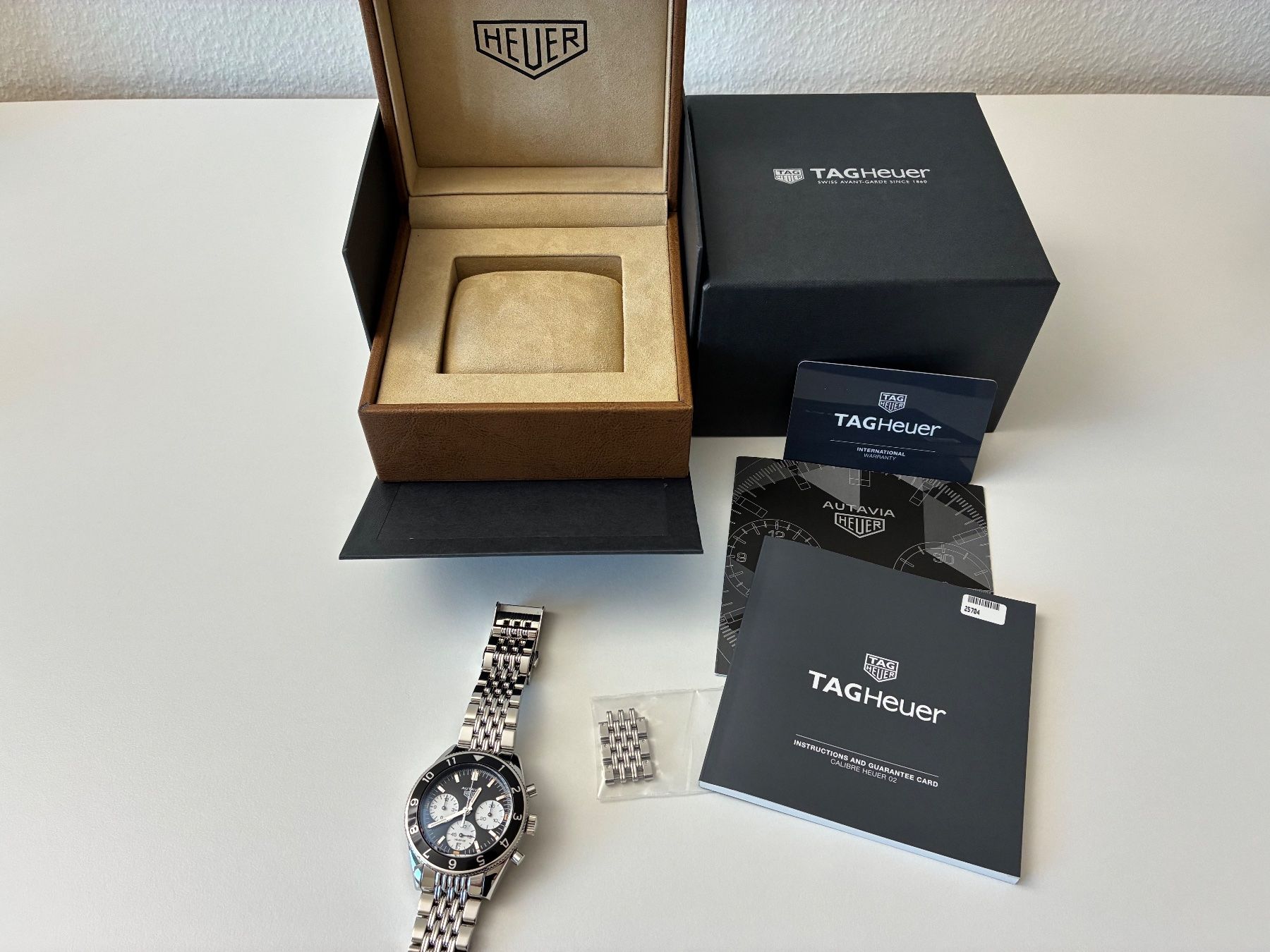 Tag Heuer Orologi: Tag Heuer Autavia Chronograph – Nuovo (secondo la descrizione) da Adlikon b.Regensdf venduto da S-T-H