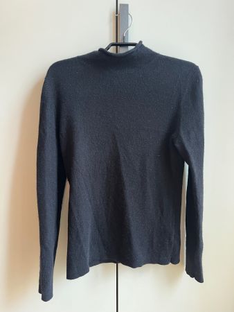 Schwarzer Kaschmir-Pullover von Globus Essentials, Grösse M