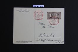 CH Karte 1943 mit Sonderstempel                     Los 6224