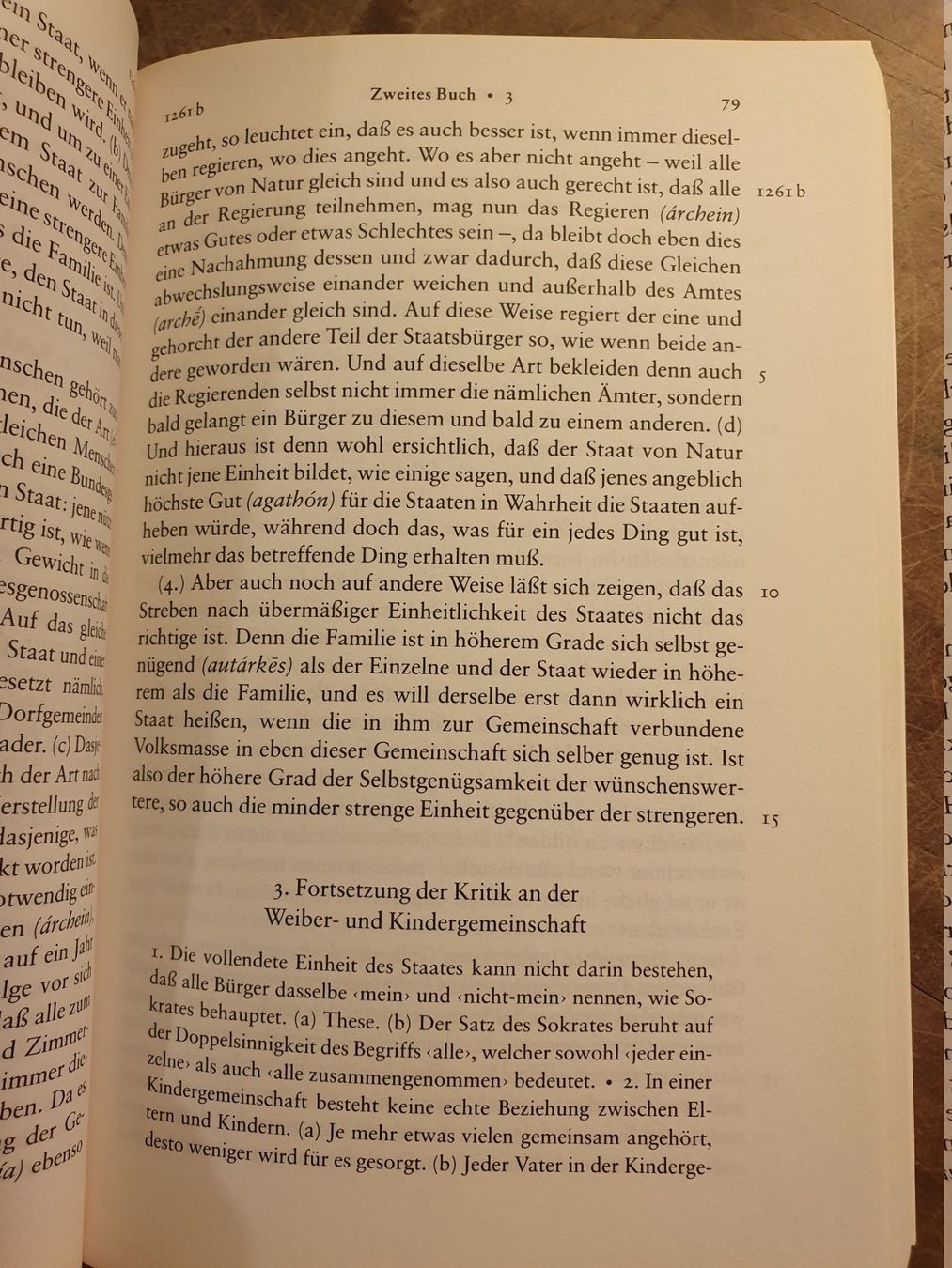 Libri: Politik - Aristoteles – Usato da Zürich venduto da loosebone 8
