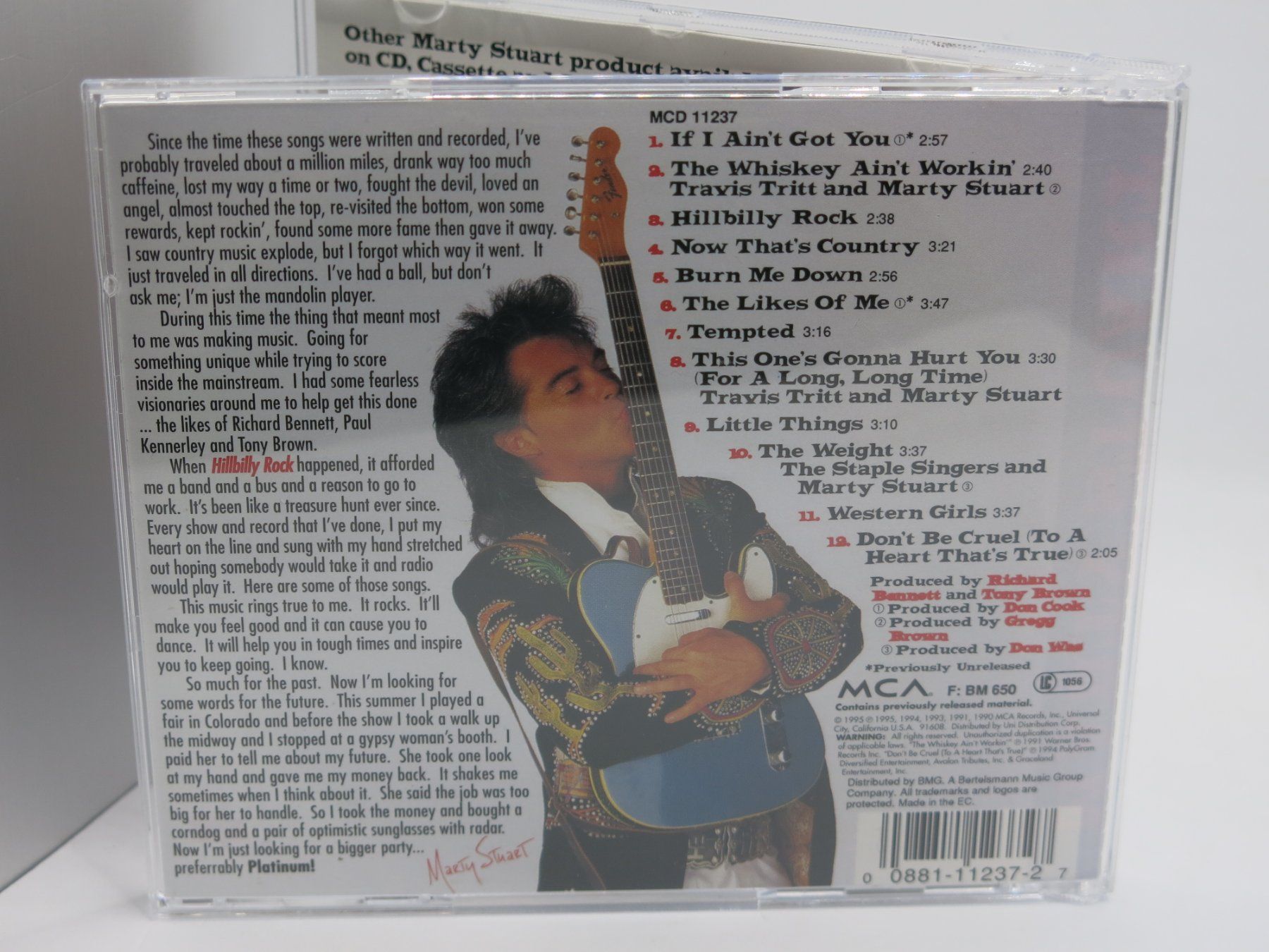 CD: CD Marty Stuart ‎– Marty Stuart – Usato da Ernetschwil venduto da luisvonerni 2