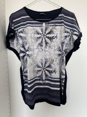 Olsen Damen T-Shirt aus 100% Leinen – Gr. S