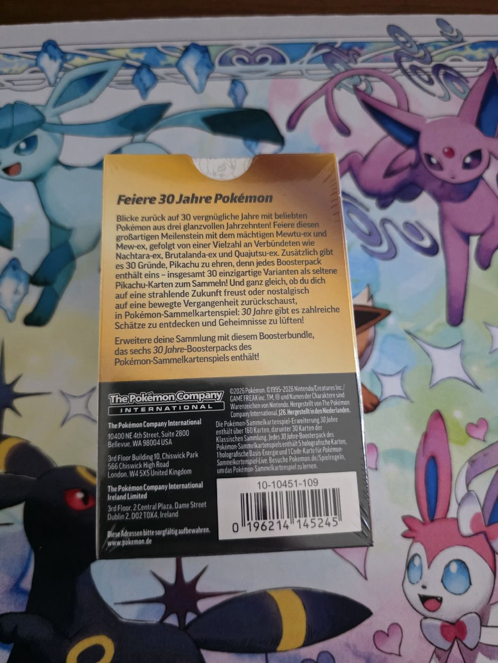 Pokémon Sammelbilder & Trading cards: Pokémon 30 Jahre Booster Bundle DE – Neu und originalverpackt aus Bözberg von PKMN_Trainer 1