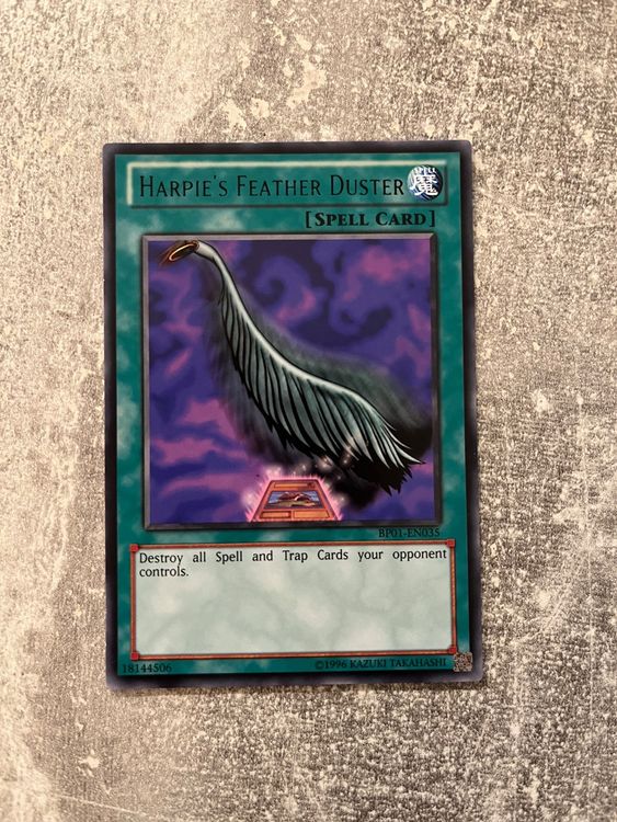 Harpie's Feather Duster (BP01EN035), Rare Kaufen auf Ricardo