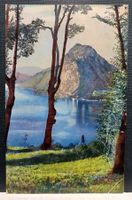 No. 455, Lage die Lugano, Stempel Hotel Walter, 1914