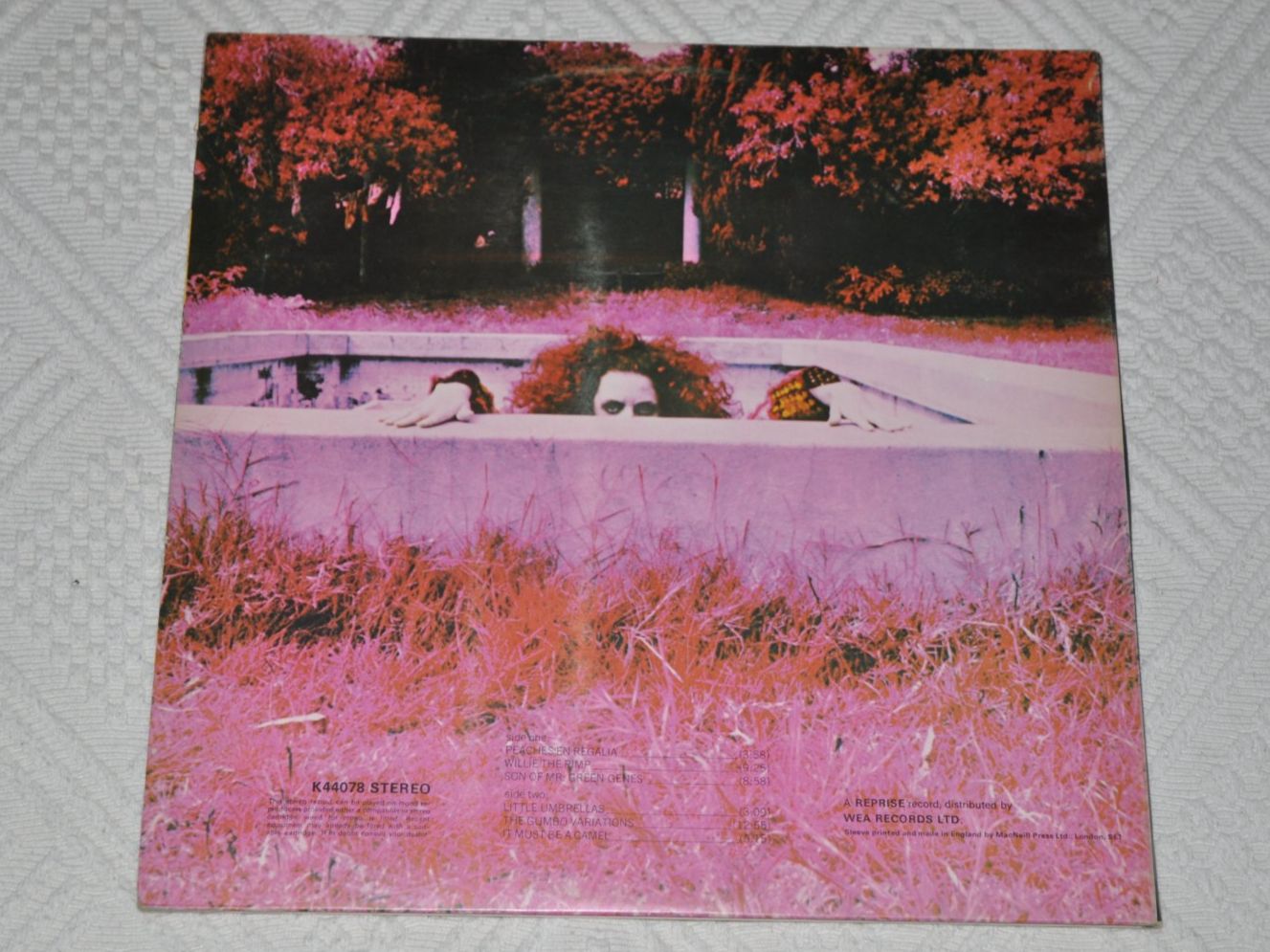 Vinyles: LP Frank Zappa - Hot Rats – D'occasion à Boll par Theodora15 1
