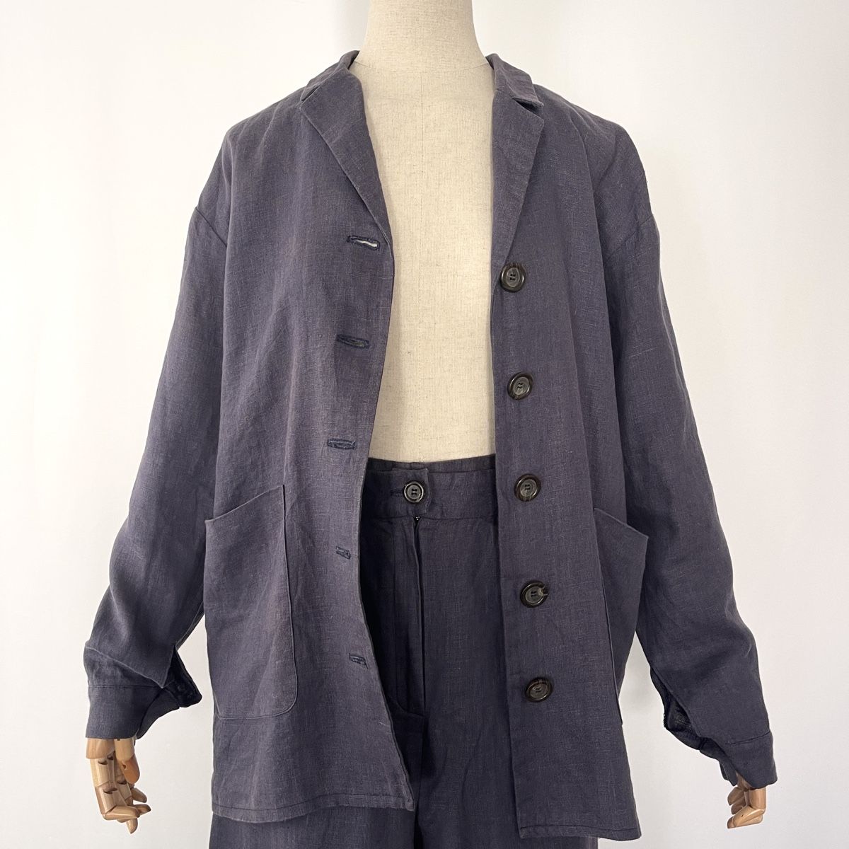Completi & Tailleur: TAILOR MADE LINEN SUIT – Nuovo (secondo la descrizione) da Emmen venduto da Nightingale_2022 3