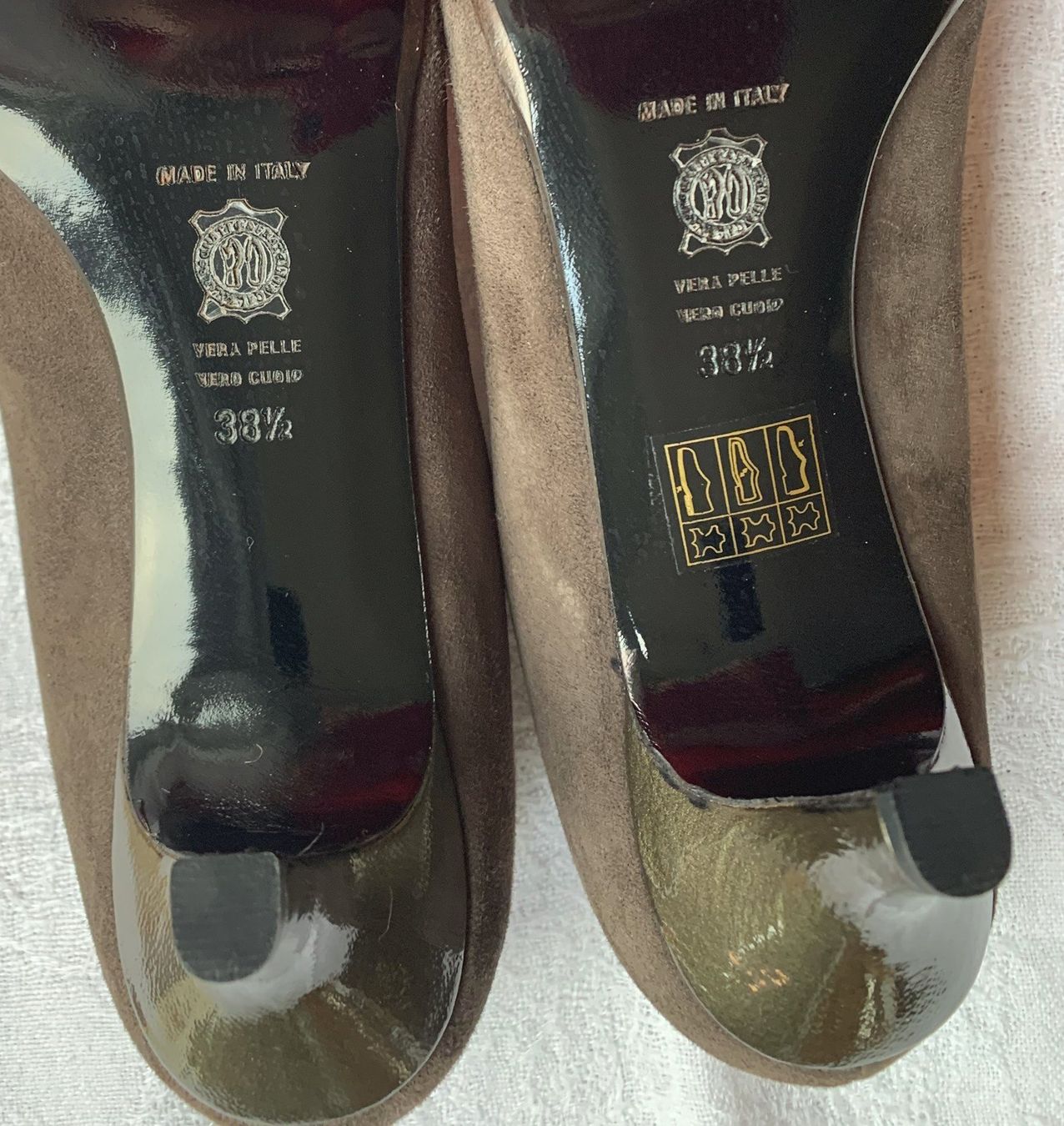 Damenschuhe: Elegante Damenschuhe, Leder, Grösse 38 – Neu (gemäss Beschreibung) aus Basel von Klymenes 3