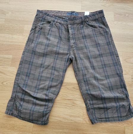Karierte Herren Sommerhose, braun, Gr.33 von H&M