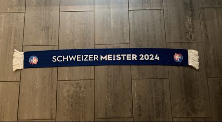 ZSC Lions Fan Schal "Schweizer Meister 2024", Neu!