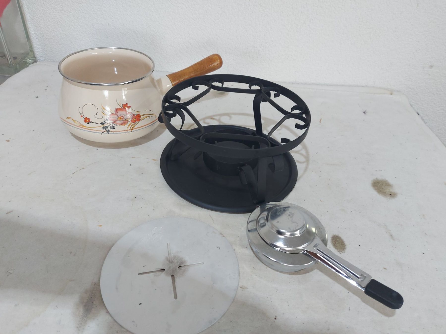 Elettrodomestici da cucina: Fondue-Set, Vintage Retro Look, Romantisch – Usato da Rheinau venduto da profitronic.shop 6