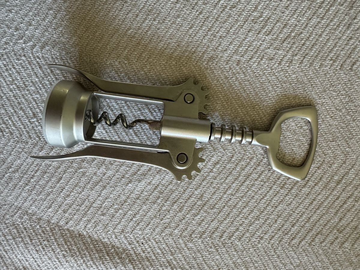 Apribottiglie & Tappi per chiusura: Vintage Winged Corkscrew, Bottle Opener - Summer Fun! – Nuovo (secondo la descrizione) da Zürich venduto da car_68nt 1