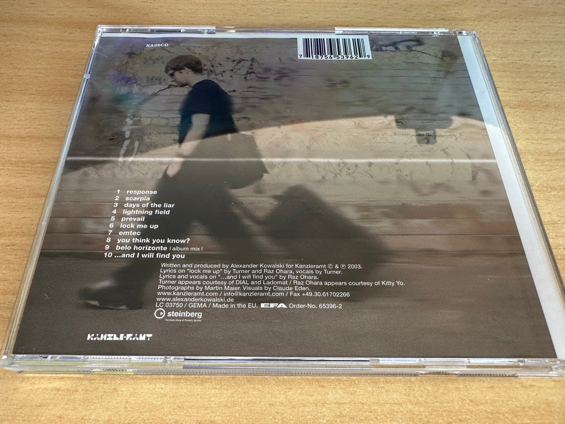 CD: Alexander Kowalski – Response – Usato da Rikon im Tösstal venduto da Alpenmutz 1
