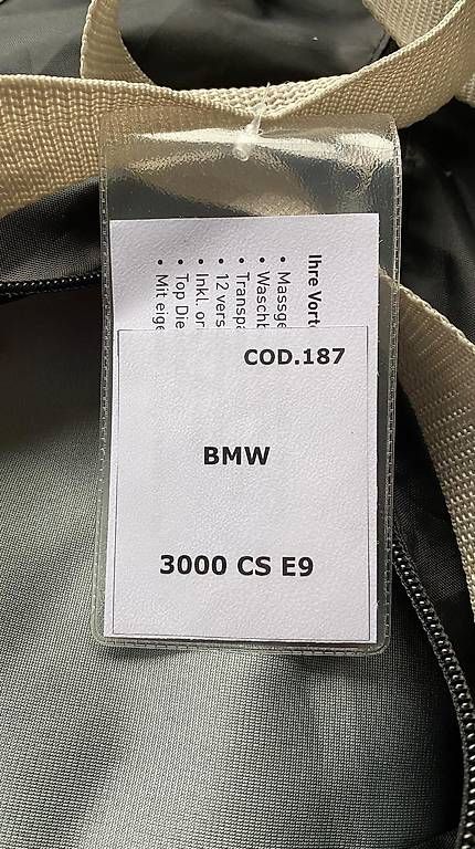 Borse: Indoor Car Cover - BMW 3.0 CS CSI E9 – Usato da Bürglen UR venduto da ste_52pm 1