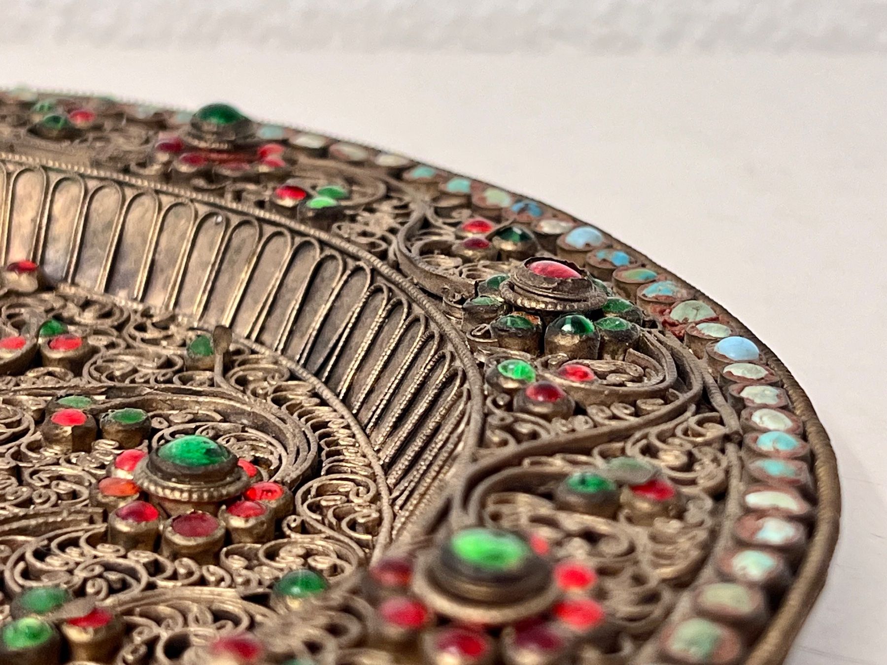 Teller: Teller Mandala Tibet oder Nepal 19. Jahrhundert – Gebraucht aus Zürich von Arche_Brockenhaus 6