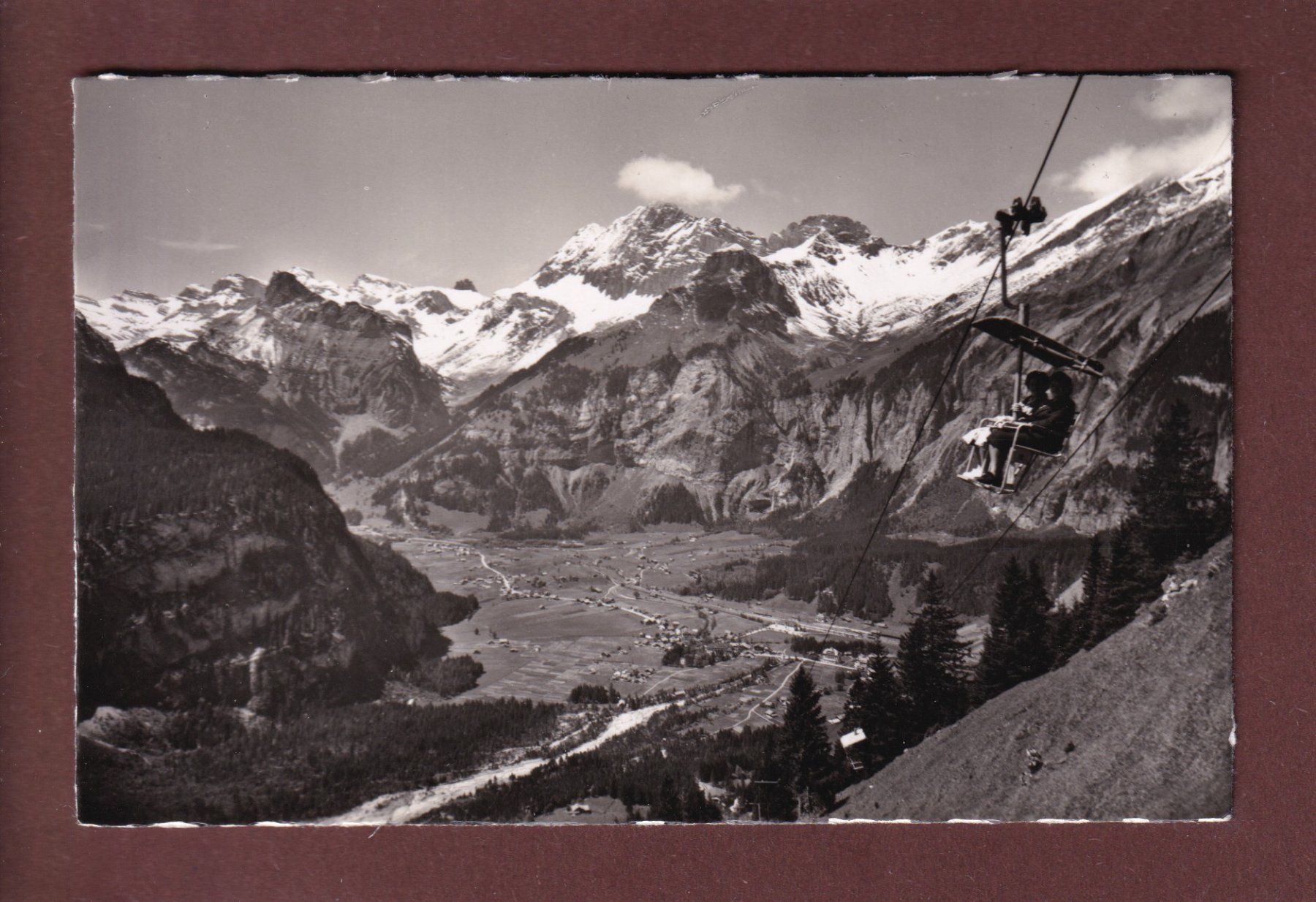 Cartoline postali: Sesselbahn KANDERSTEG-OESCHINEN – Usato da Pully venduto da nicecards