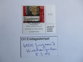 Voll Ort Ersttagsstempel Luzern 7 Hirschengraben