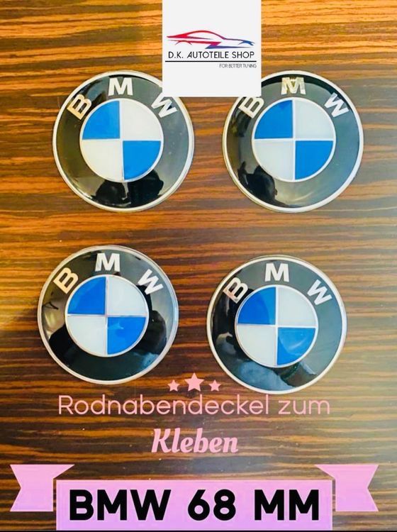 Bmw Radnabendeckel 68mm Nabendeckel Für Radnaben 4 Stück Nabendeckel 68mm - Radnabenabdeckung ABS, Schwarz, Für Auto Felgen Bmw Felgendeckel Radnabenkappen BMW 68 Mm 4 Stück Felgendeckel Emblem Set