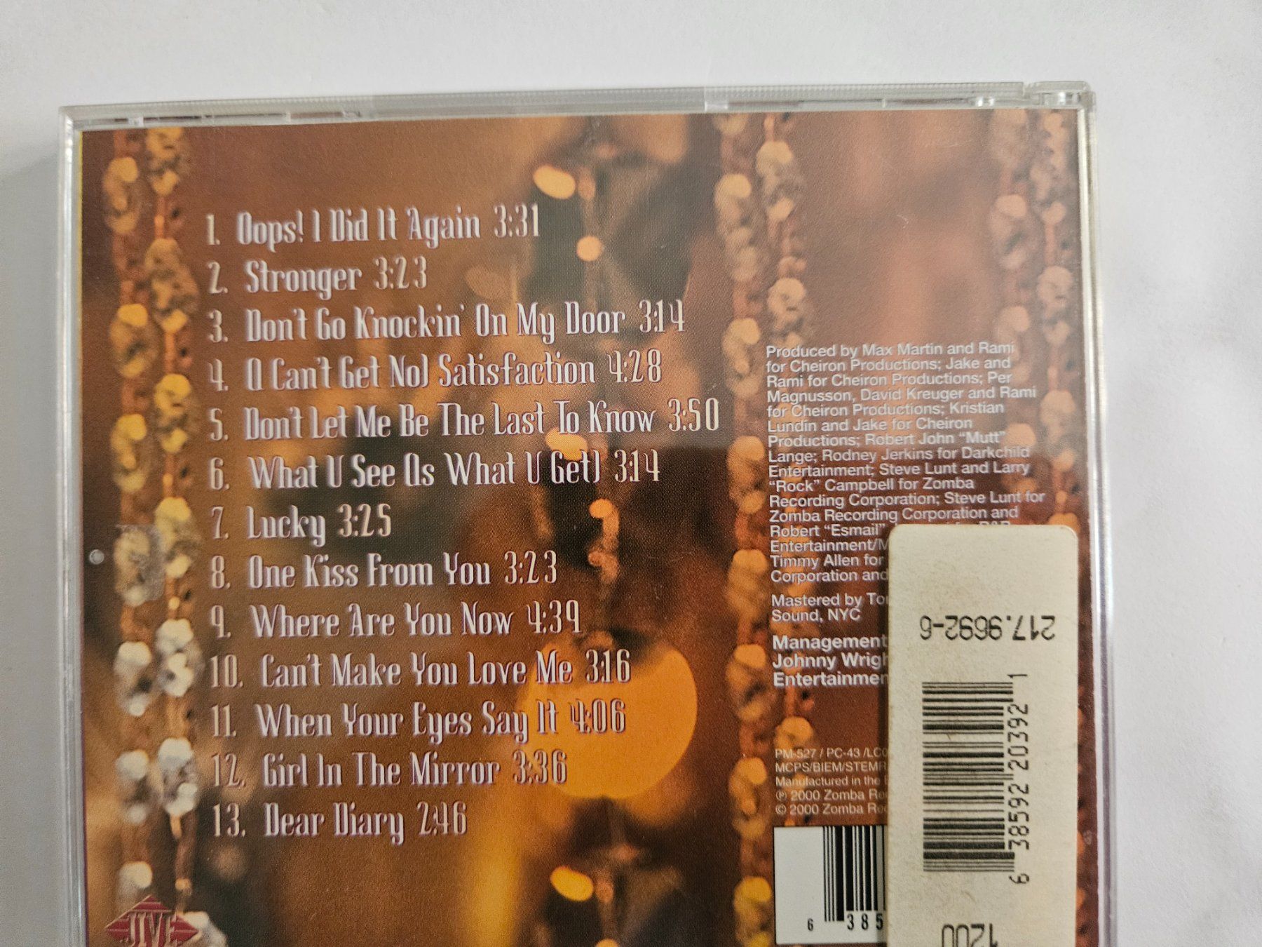 CD: Britney Spears  Oh I did it again – Usato da Zürich venduto da lorenzo167 1