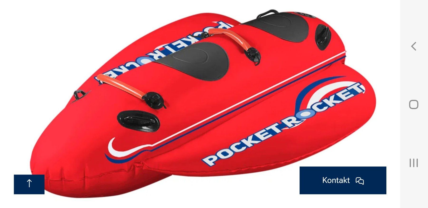 Salvagente: Tube / 2er Pocket Rocket, NEU – Nuovo e nell'imballaggio originale da Adliswil venduto da Gobinda