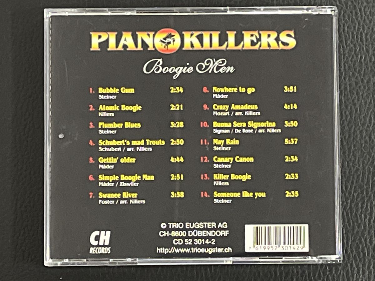 CD: Piano Killers - Boogie Men – Usato da Winterthur venduto da Mmagu 1