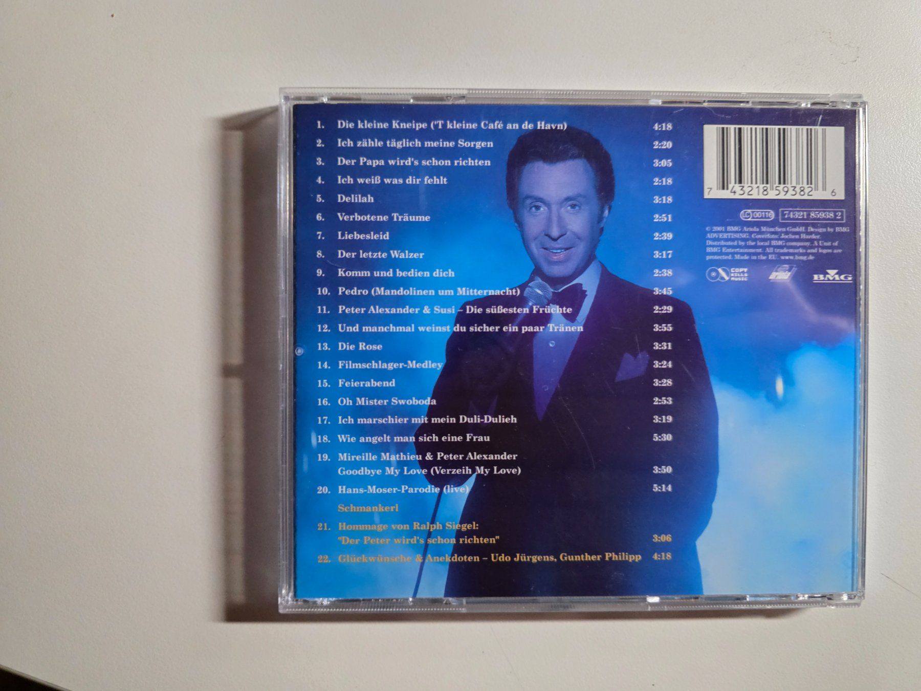 CD: CD - Peter Alexander - Das grosse Jubiläums Album – Usato da Walterswil BE venduto da Lonitti 1