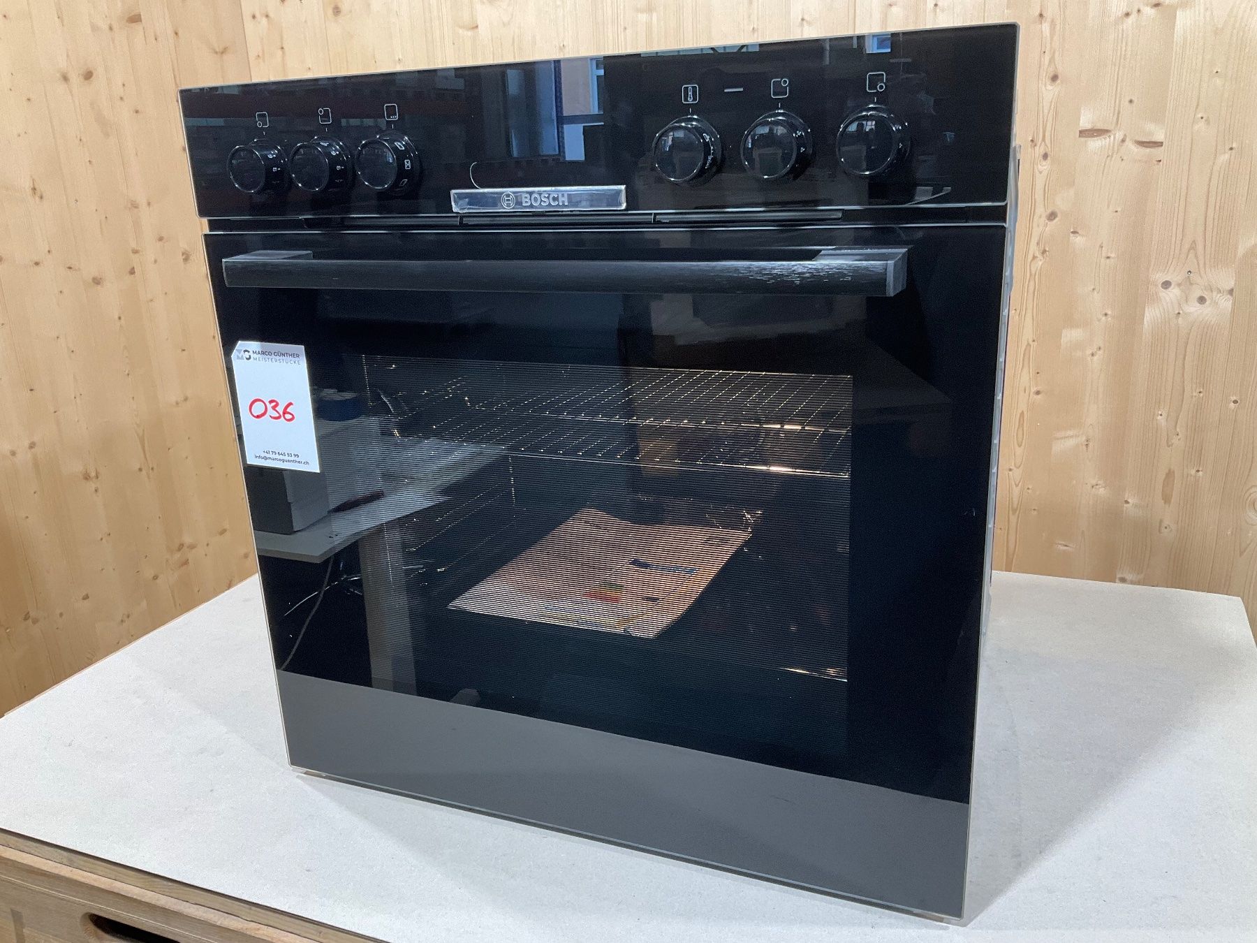 Cucine: 036 Bosch Serie 2, Einbau-Herd, 60x60cm, Schwarz – Nuovo (secondo la descrizione) da Derendingen venduto da Meisterstuecke 9