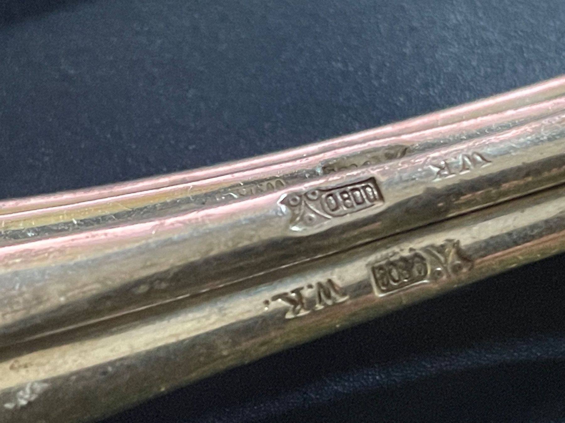 Löffel: 6 Teelöffel Silber 800 gebraucht – Gebraucht aus Volketswil von rubin74 4