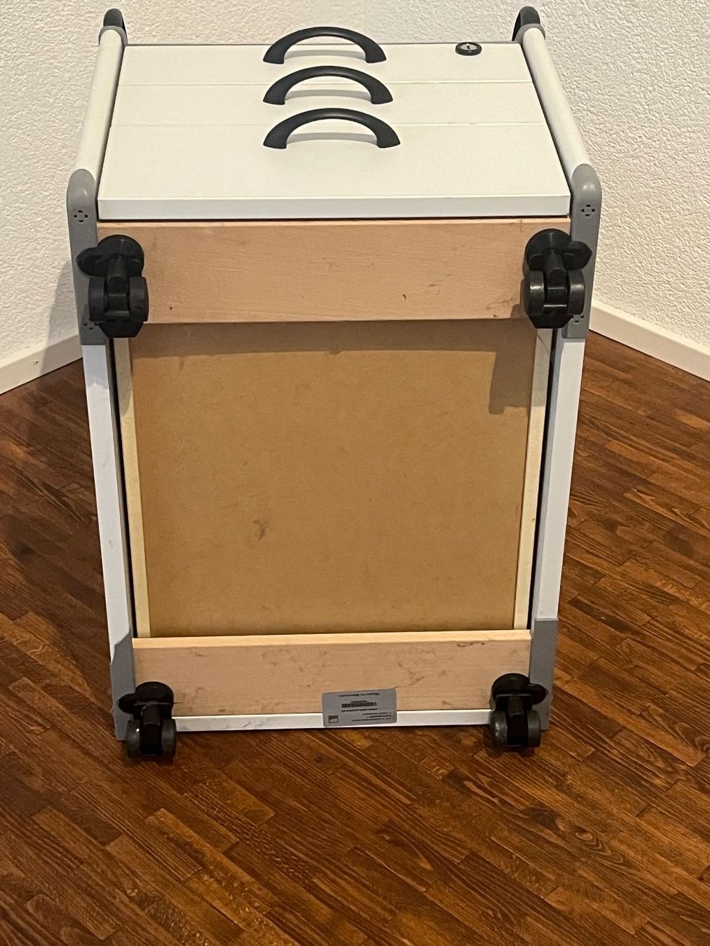 Moll Banconi: Rollcontainer Moll weiss grau mit 3 Schubladen – Usato da Thun venduto da Pfuschi74 4