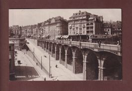 LAUSANNE - Grand Pont - 1919