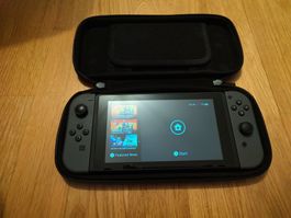 Switch Noir avec accessoires + protection écran + étui