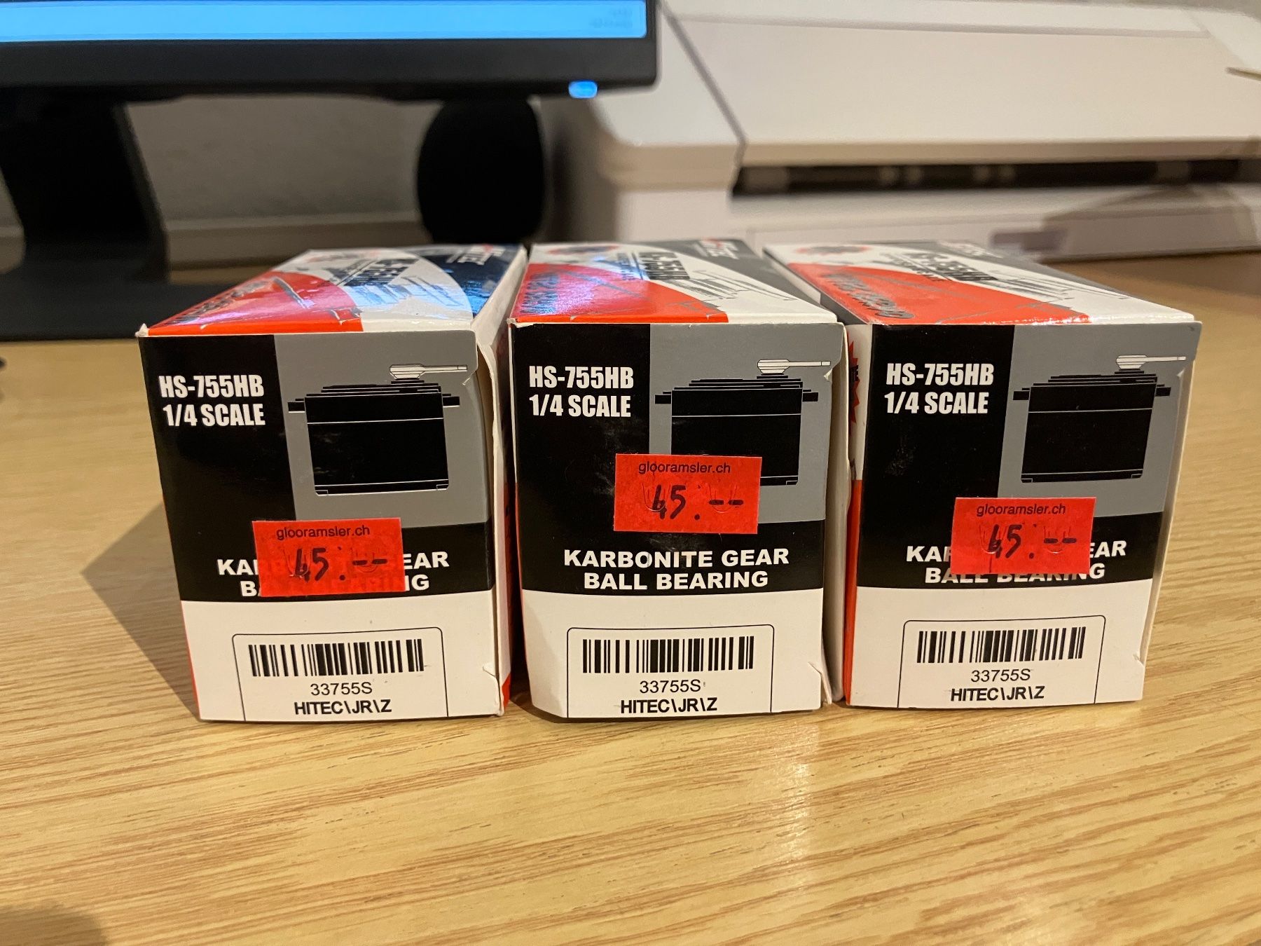 Modellismo RC: Hitec Servos (3Stk) – Nuovo e nell'imballaggio originale da Waltenschwil venduto da Hannibal_king 1