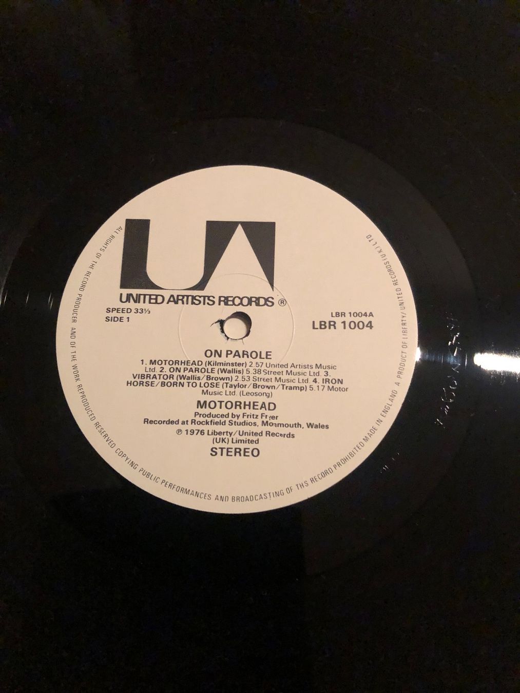 Dischi in vinile: MOTÖRHEAD. 1979. On Parole – Usato da Faulensee venduto da Mizuno06 2