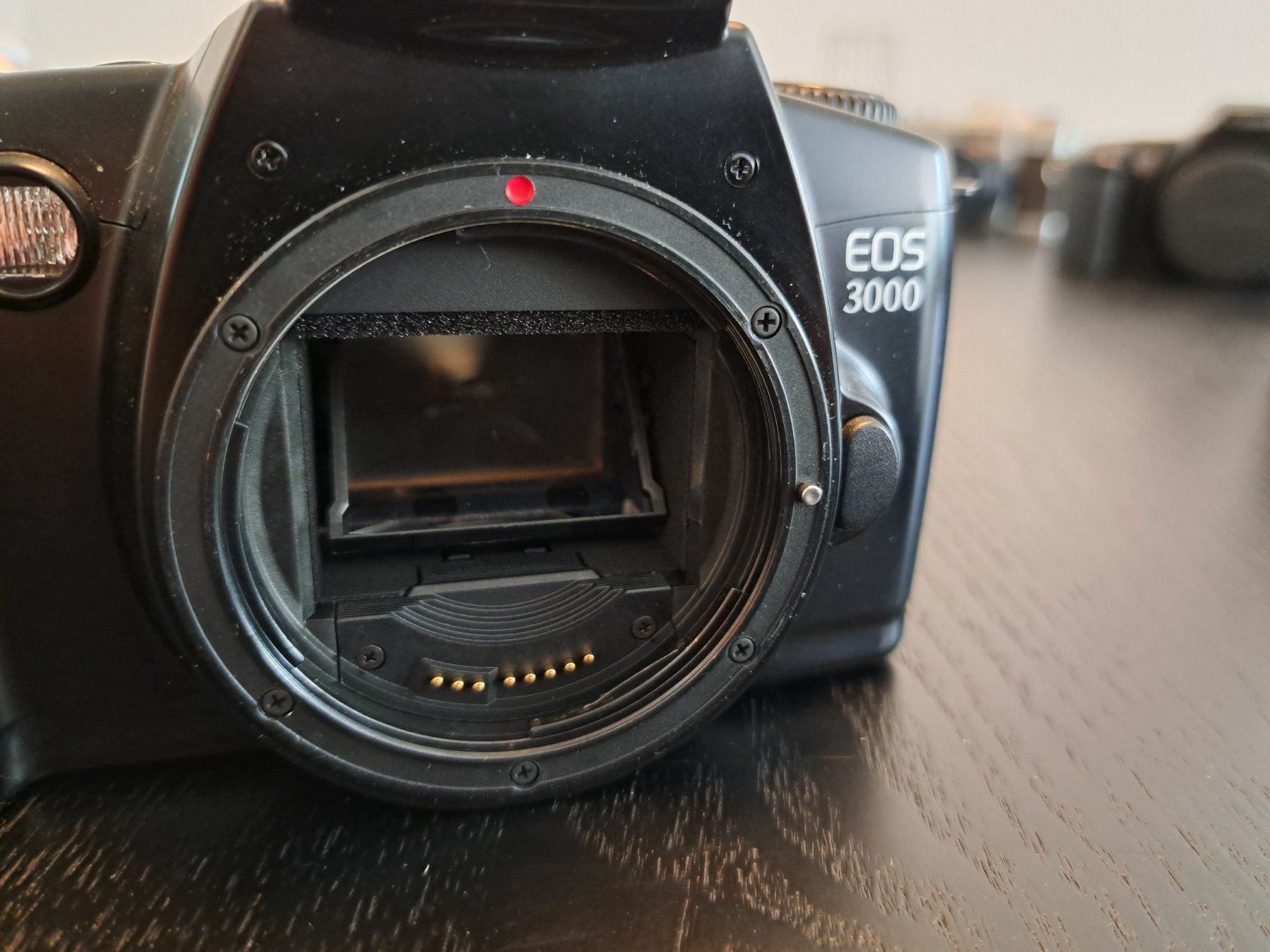 Canon Fotocamera: Canon Eos 3000 Spiegelreflex Kamera analog – Usato da Rotkreuz venduto da Babo21 2