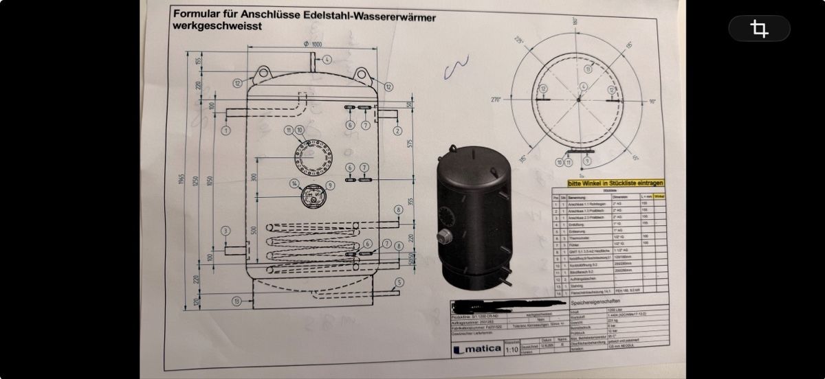 Installations sanitaires: Chromstahl Wassererwärmer  – Neuf (Voir description) à Ettiswil par ram_9ykp